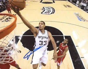 BORIS DIAW SAN ANTONIO SPURS SIGNED AUTOGRAPHED 8X10 PHOTO W/COA - Picture 1 of 1
