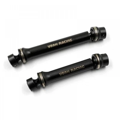 NEW Yeah Racing AXCP-012BK HD Steel Front & Rear Center Shaft Set for Axial - Image 1 of 3