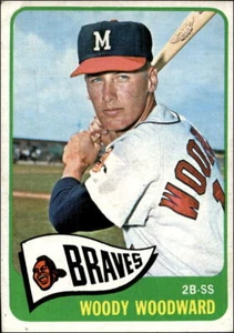 1965 Topps #487 Woody Woodward - Picture 1 of 2