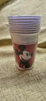 Disney Store Navidad Pack de Tazas de Plástico X8 200ml Nuevo Foto 1 de 2