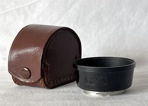 KODAK Vintage Talla No. Capucha de lente Kodisk para cámara 370 en estuche de cuero marrón - Imagen 1 de 14
