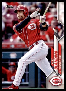 2020 TOPPS ALEX BLANDINO CINCINNATI REDS #U-43