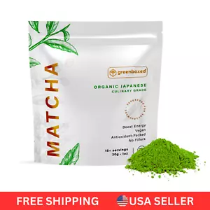 100 % reines Matcha Grüntee Pulver USDA Bio japanische kulinarische Qualität - 1 Oz. - Bild 1 von 7