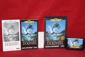 Asian Version, Ecco The Dolphin (Sega Mega Drive, 1993) Authentic, CIB Complete - Picture 1 of 8