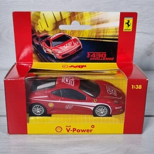 Hot Wheels Ferrari F430 Challenge Diecast Model Car 1:38 Scale Boxed Shell Promo - Picture 1 of 7