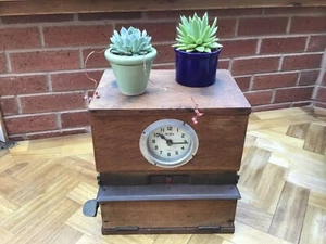 Vintage Antique Clocking In Machine Time Recorder Blick - Picture 1 of 7