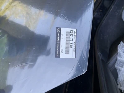 Se adapta a Mazda CX-5 2017-2024 conductor lado izquierdo puerta trasera puerta vidrio Foto 1 de 3