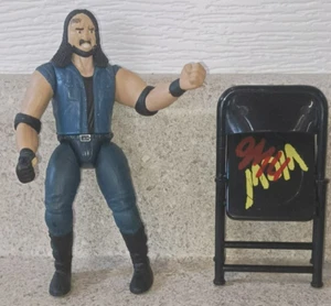 WWE Deluxe Classic Action Figure Jakks Crush con sedia in acciaio WWF WCW ECW nWo - Foto 1 di 3