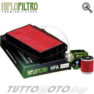 HIFLOFILTRO Filtro aria + Filtro olio YAMAHA YZF-R 125 2009 2010 2011 2012 2013 2014 / YZFR