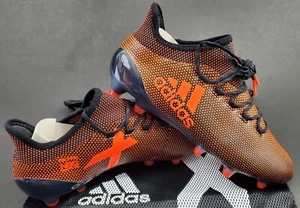 Adidas X 17.1 FG, Core Black/Solar Red, Size 7.5 (S82288) - Picture 1 of 12