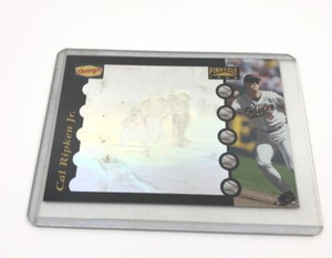 Cal Ripken Jr 1996 Pinnacle Denny’s Edition Hologram Orioles Card 2 Of 28 185-L