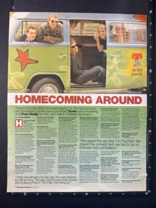 TRAVIS - NME FEATURE PAGE 15x11' 2000 Poster Size Advert L350 - Picture 1 of 1