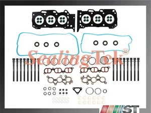 Juego de juntas de culata del motor Fit 06-15 Lexus IS250 2,5 L V6 4GR-FSE con pernos - Imagen 1 de 1