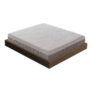 MATERASSO SINGOLO MQ MALIBU 24 CM 5 MEMORY GEL FOAM 80X190 SPORT COTONE - Foto 1 di 4