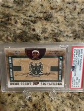 2011-12 SP Authentic Home Court Signatures LeBron James On Card Auto PSA 8 🏀🔥