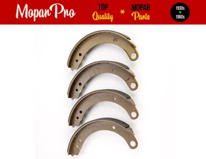 1955-1956 DODGE LANCER DELUXE COUPE SEDAN CONVERTIBLE BRAND NEW BRAKE SHOES - Bild 1 von 4