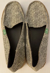 Mocasín de surfista de acera para mujer Sanuk estampado geométrico azteca talla EE. UU. 6 - Imagen 1 de 7