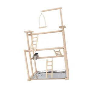 Aire de jeux pour oiseaux Aire de jeux pour perroquets, cacatoès, - Photo 1/7