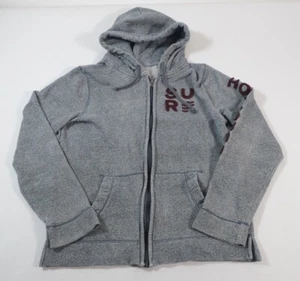 Hollister Men's Gray Zip Hoodie Jacket Size S - Picture 1 of 6