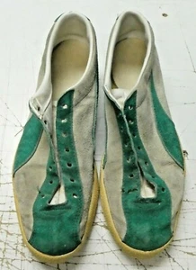 Joe Namath Fútbol Salón de la Fama Juego Emitido New York Jets Zapatos de Césped Años 70 - Imagen 1 de 8