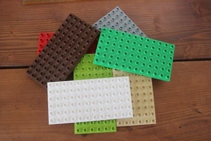Duplo 6x12 X 1/2 Delgado Plano U ELIGE UNA SOLA Placa Base Blanca Marrón Base 6 x 12 - Imagen 1 de 17