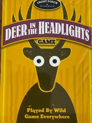 Deer In The Headlights Family Card Game 2+ Players Ages 5+ University Games New - Image 1 of 4