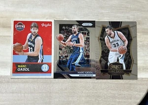 Lote de tarjetas Marc Gasol 2012-2017 Panini Prizm Select NBA Memphis Grizzlies ¡Valor! - Imagen 1 de 2