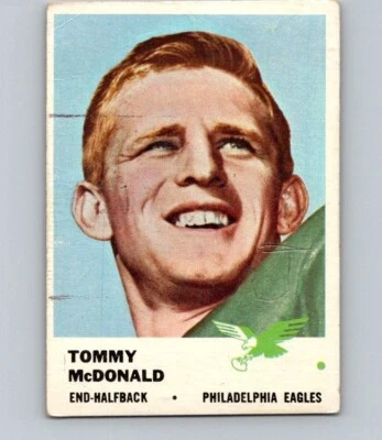 1961 FLEER FOOTBALL #51 TOMMY MC DONALD                 LOW GRADE PV - Image 1 of 2