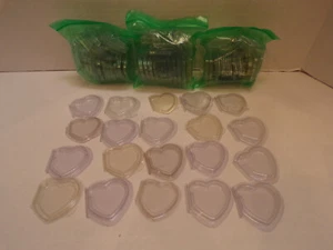 TY Beanie Baby ~ 20 Hartkunststoff Herzschutz ~ Zum Schließen einrasten ~ guter Zustand ~ K5 - Bild 1 von 3