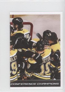2011-12 Panini Album Stickers Boston Bruins Eastern Conference Champions (Right)