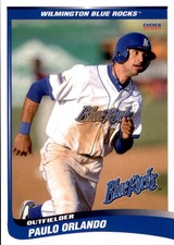 2009 Wilmington Blue Rocks Choice #15 Paulo Orlando Sao Paulo Brazil Card