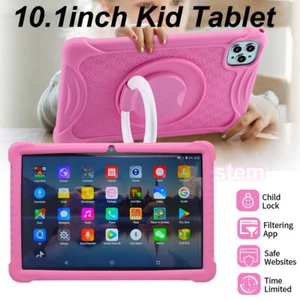 32GB Educational Learning 10" Tablet WiFi Dual Camera for Boy Girl Kids Toddlers - Picture 1 of 13