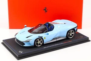 1:18 BBR Ferrari SP3 Daytona Icona Azzuro La Plata Con Vetrina - Limitato 24 PC - Imagen 1 de 4