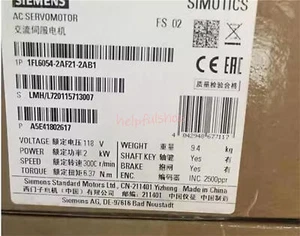 1PCS NEW Siemens 1FL6054-2AF21-2AB1 - Afbeelding 1 van 1