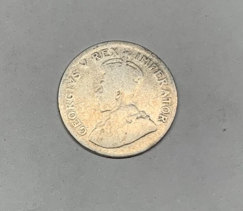 South Africa Silver 3 Pence Coin 1932 KGV  - Free Shipping - Grade Unknown Cover