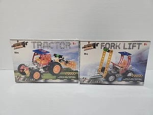 Construct It DIY Mechanical Kits Tractor & Forklift 8yrs+ (F2) - Picture 1 of 7