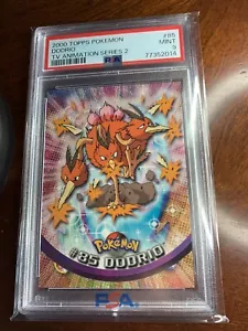 Topps Pokemon TV #85 2000 Dodrio PSA 9 como nuevo - Imagen 1 de 2