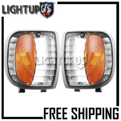 Left Right Pair Park Signal Lights for 1994-1997 MAZDA TRUCK B2300 B3000 B4000 Foto 1 de 2