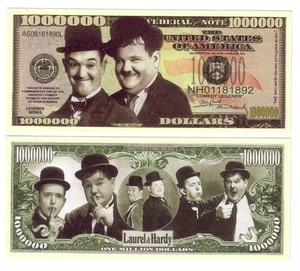 ONE MILLION DOLLARS STAN LAUREL § OLIVER HARDY - Picture 1 of 1