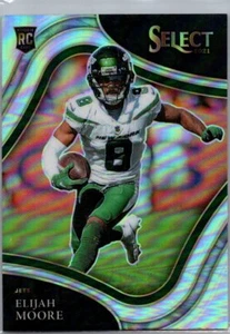2021 Panini Select #356 Elijah Moore Silver Prizm - Bild 1 von 2