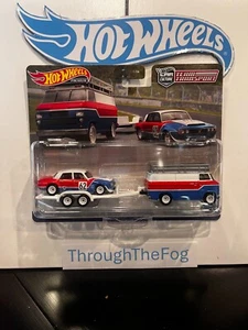2023 HOT WHEELS CAR CULTURE TEAM TRANSPORT #55 '70 ROVER & RALLY HAULER - Picture 1 of 2
