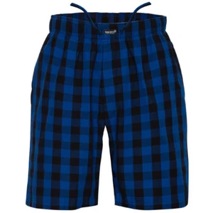 Ritzy Men's Sleep Short Pajama 100% Cotton Woven Plaid ComfortSoft - B&B Checks - Picture 1 of 6