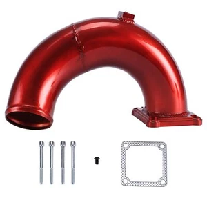 Red 3'' Air Intake Elbow Tube Horn For 1998.5-2002 Dodge Ram 5.9L Cummins Diesel - Bild 1 von 9