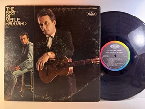 Country LP MERLE HAGGARD the Best of Capitol 1968 1st Pressing VG+ - Imagen 1 de 3