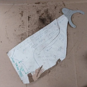 BSA WM20 M20 Engine Mount Plate Templates, 66-4157 66-4180 - Picture 1 of 1