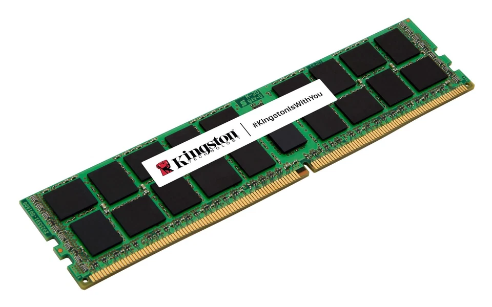 Kingston Branded Memory 32GB DDR4 3200MT/s Reg ECC Module KTD-PE432/32G Server M - Image 1 of 4