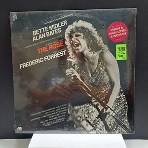 BETTE MIDLER THE ROSE ORIG SOUNDTRACK IN SHRINK ORIGINAL INNER HYPE STICKER - Picture 1 of 2