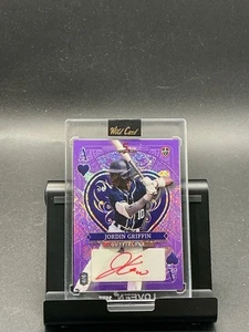 2024 Wild Card Ace Baseball 1° RC Rookie 4/4 - Jordin Griffin Ace Auto! - Foto 1 di 2