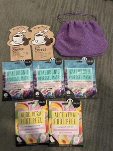 Sheet Mask Set – TonyMoly I’m Coffee, Oh K! Hyaluronic & Aloe Vera 7 PCS + pouch - Picture 1 of 2