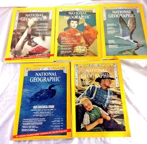 5 issues of National Geographic Magizizne - 1970 - Picture 1 of 1